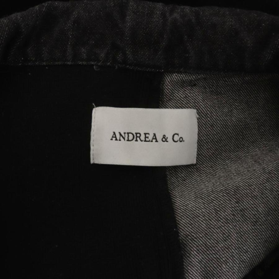 アンドレアアンドコー ANDREA&Co デニムオールインワン ノースリーブ