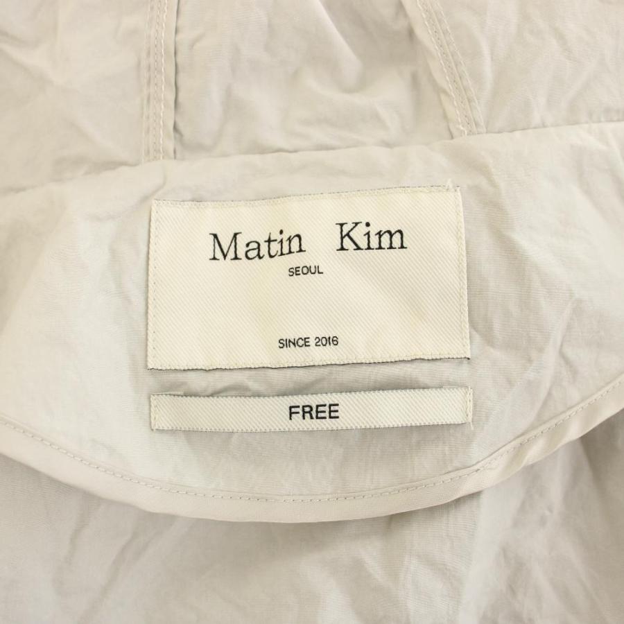 Matin Kim ナイロンジャケット F ホワイト マーティンキム Matin Kim ナイロンジャケット マウンテンパーカー