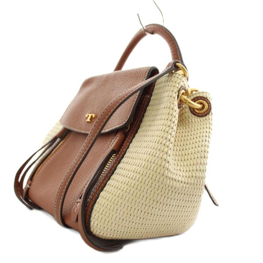 TORY BURCH（トリーバーチ） ハーフ ムーン ストロー Half Moon Straw