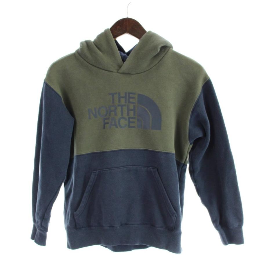 THE NORTH FACE（ザ ノースフェイス） パーカー 150 カーキ 紺 