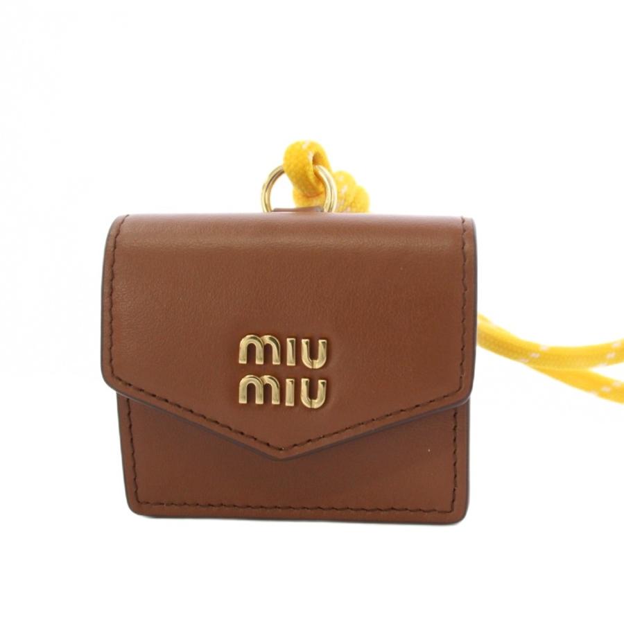 miu miu（ミュウミュウ） トリック ミニポーチ バッグチャーム AirPods