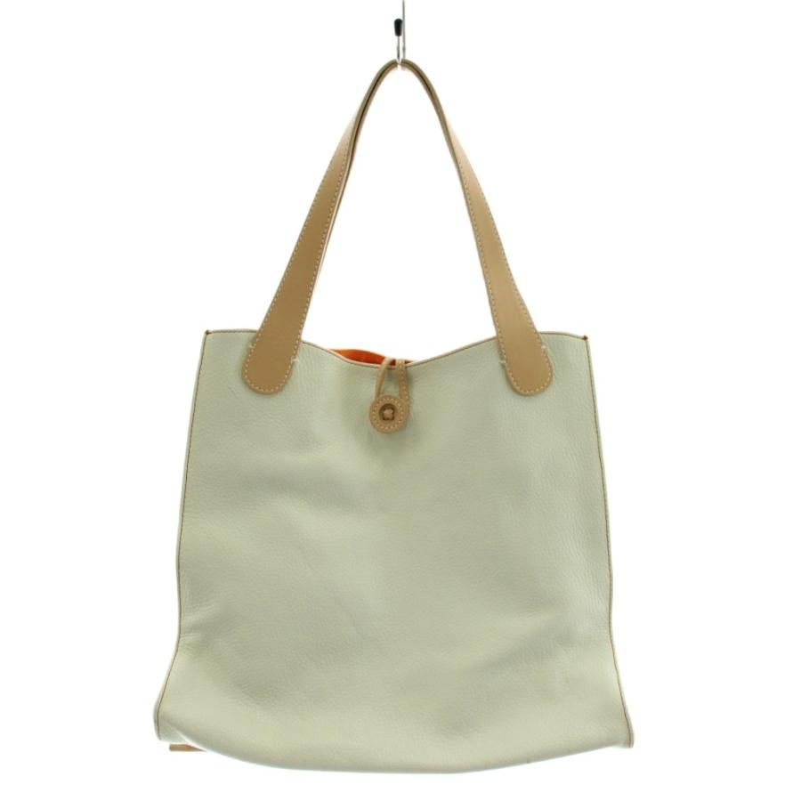 Kitamura（キタムラ） ショルダーバッグ トートバッグ レザー 白
