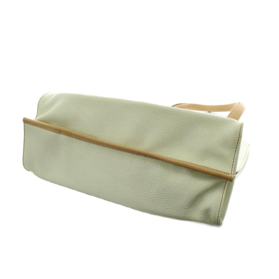 Kitamura（キタムラ） ショルダーバッグ トートバッグ レザー 白