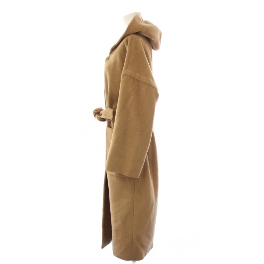 Max Mara（マックスマーラ） フードコート ロング ウエストリボン付き 