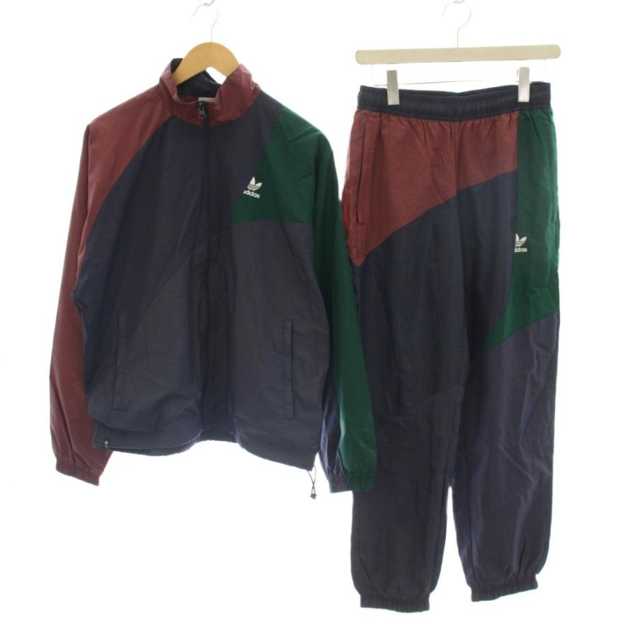 adidas（アディダス） セットアップ 上下 ジャケット パンツ M 紺色 