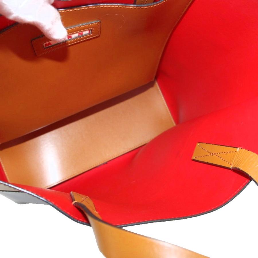 極美品 MARNI マルニ レザー ワンハンドル バッグ ハンドバッグ MARNI（マルニ） トートバッグ ショルダーバッグ ハンドバッグ バイ