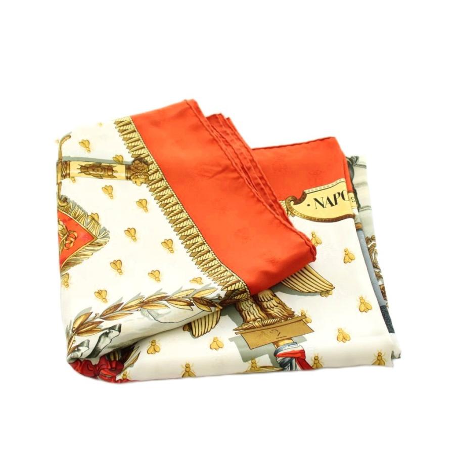 HERMES（エルメス） カレ90 ナポレオン NAPOLEON スカーフ シルク 絹