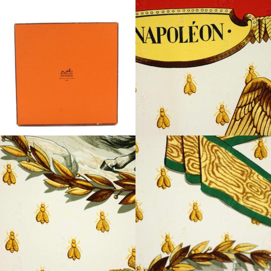 HERMES（エルメス） カレ90 ナポレオン NAPOLEON スカーフ シルク 絹