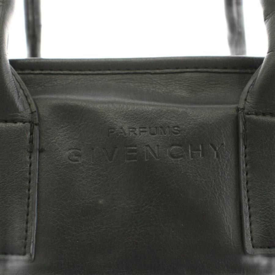 ジバンシィ GIVENCHY トートバッグ フェイクレザー ロゴ 黒 ブラック