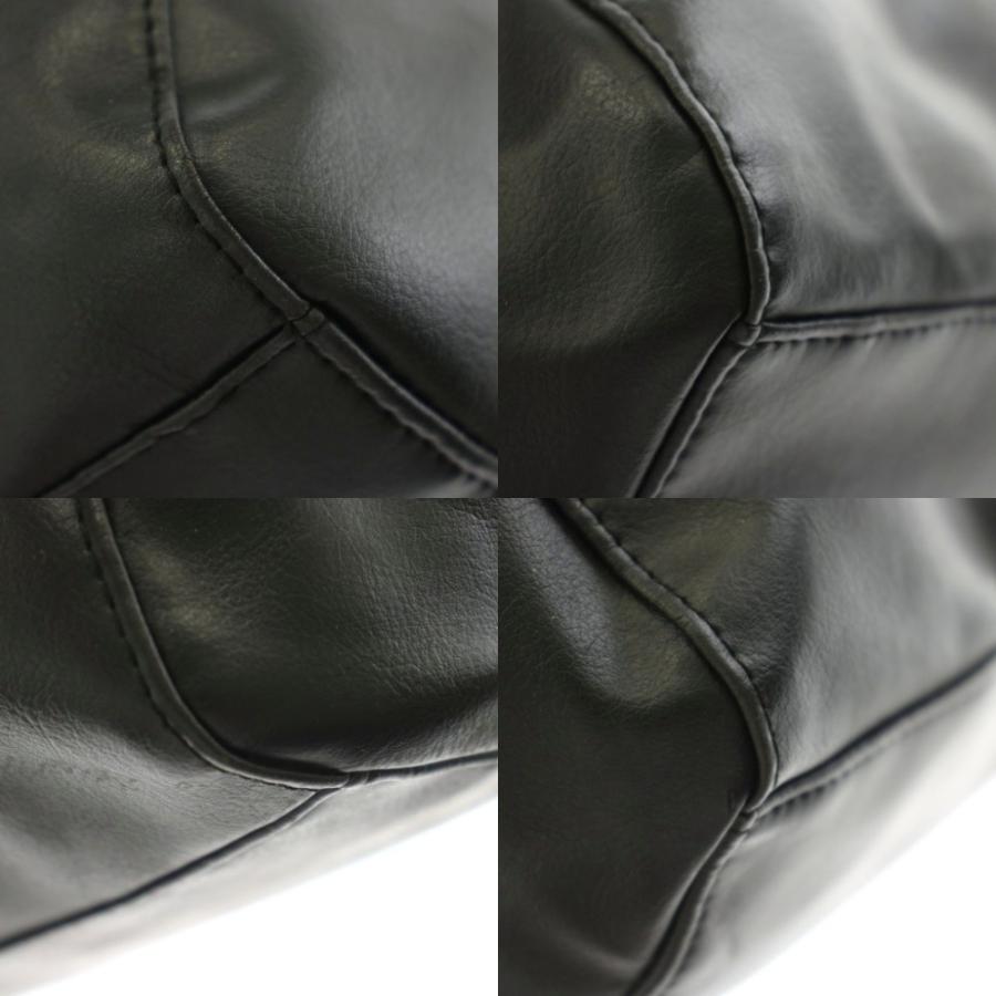 ジバンシィ GIVENCHY トートバッグ フェイクレザー ロゴ 黒 ブラック