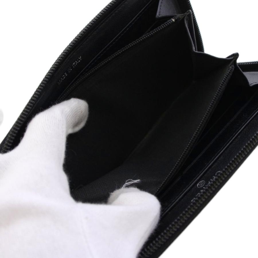 CHANEL（シャネル） 長財布 キャビアスキン ココマーク ラウンド