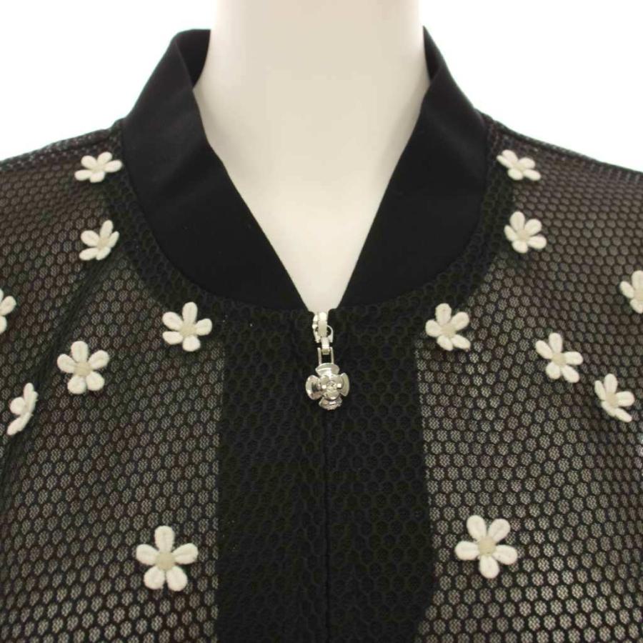エムズグレイシー M'S GRACY 26SS 小花刺しゅう付きブルゾン