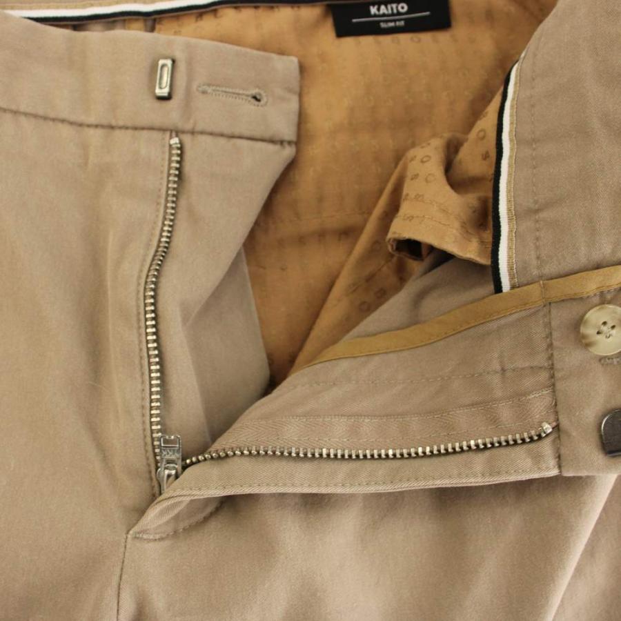 ヒューゴボス HUGO BOSS KAITO パンツ スラックス 46 ベージュ