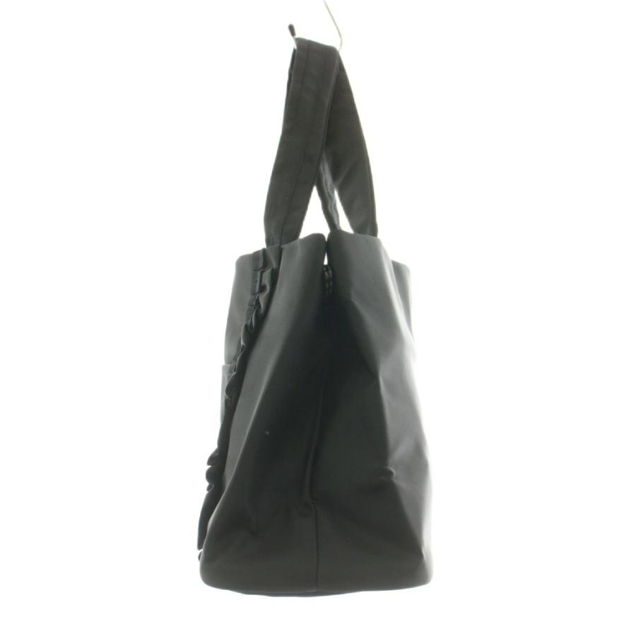 トッカ TOCCA FRILL A4 NYLONTOTE トートバッグ ハンドバッグ フリル