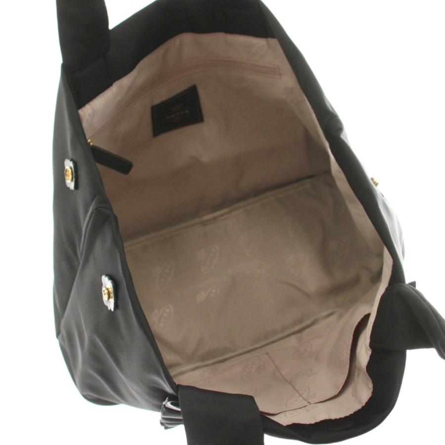 トッカ TOCCA FRILL A4 NYLONTOTE トートバッグ ハンドバッグ フリル