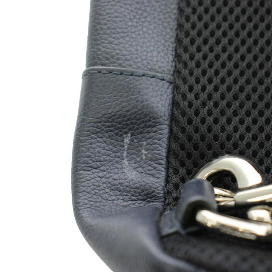 COACH（コーチ） ボディバッグ レザー 紺 ネイビー /AN1 メンズ