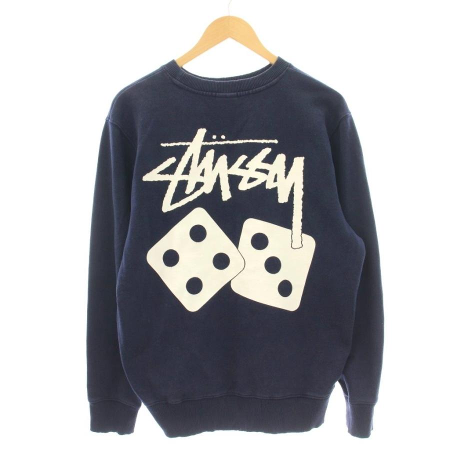 STUSSY（ステューシー） スウェット トレーナー 裏起毛 ロゴ サイコロ