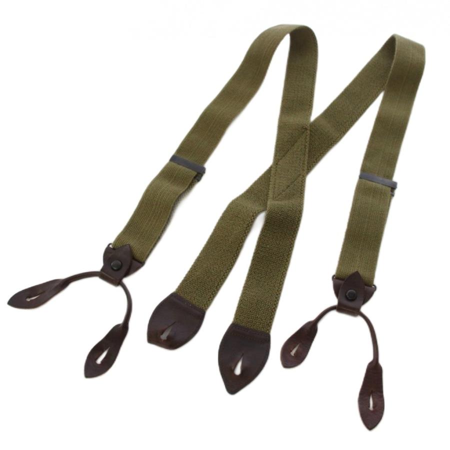 ナイジェルケーボン　サスペンダー　カーキ ナイジェルケーボン NIGEL CABOURN US ARMY SUSPENDER サスペンダー