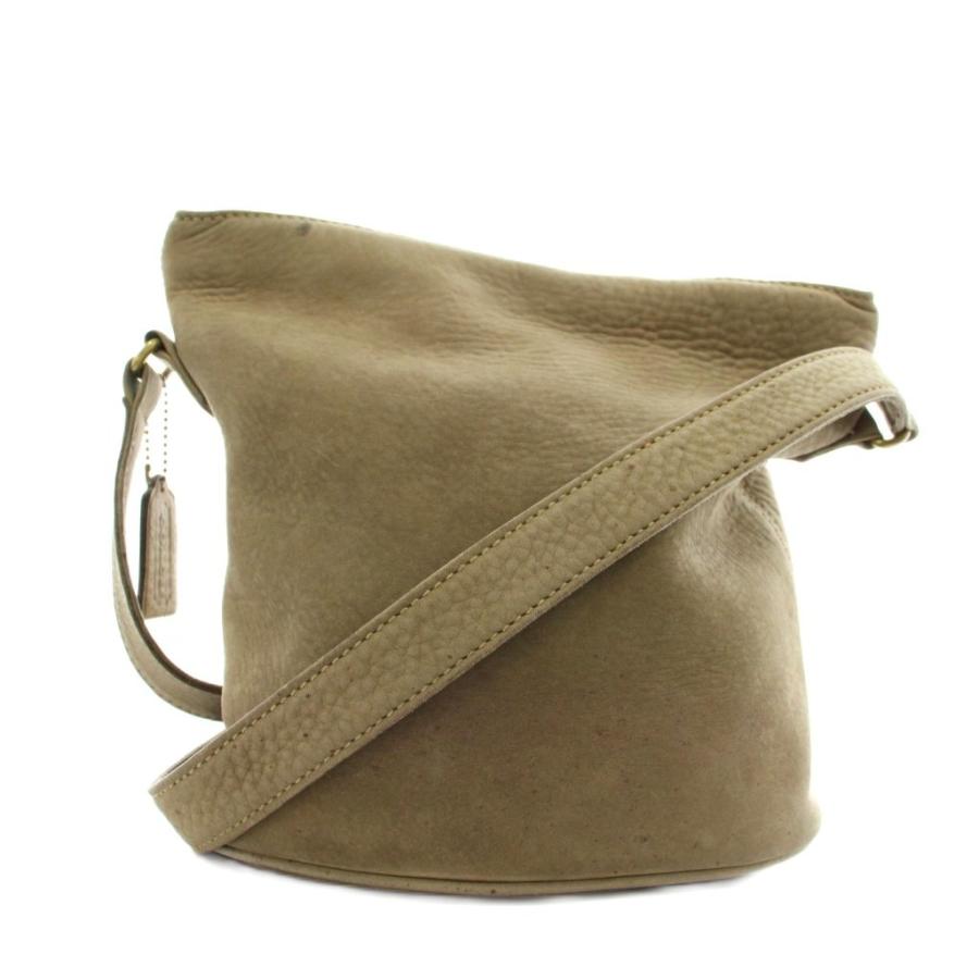 COACH ショルダーバッグ レザー ベージュ COACH（コーチ） オールド ショルダーバッグ レザー ベージュ 4933