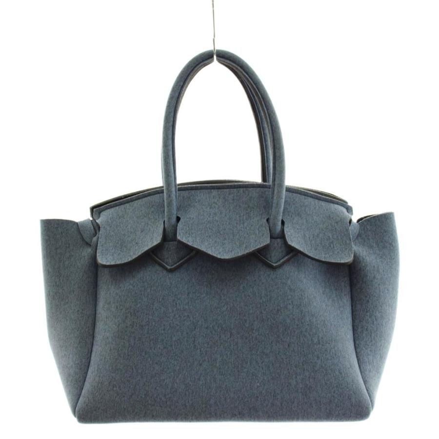 セーブマイバッグ SAVE MY BAG ハンドバッグ トートバッグ ロゴ 青