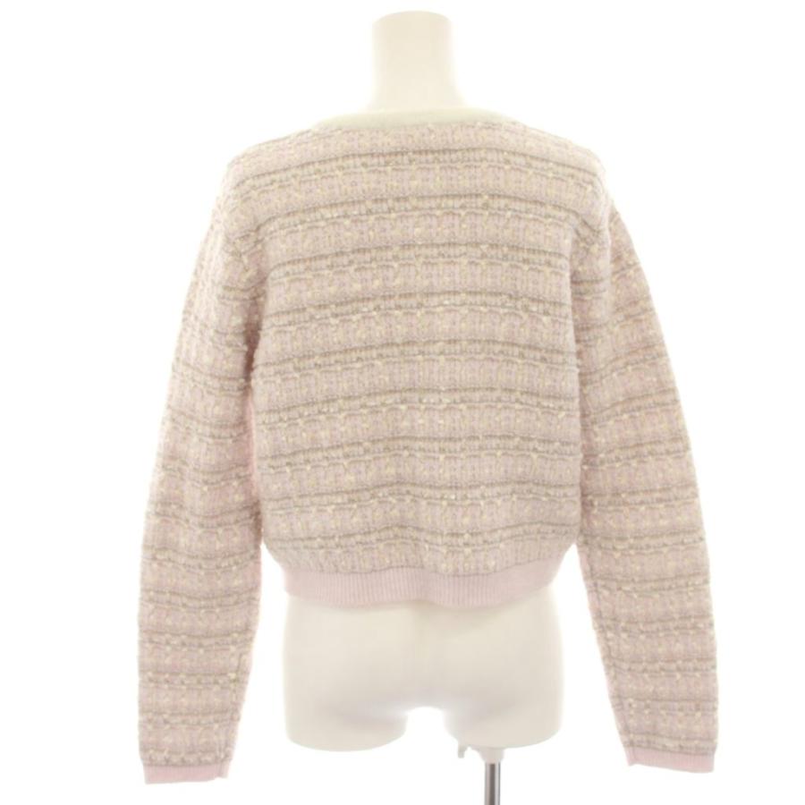 Her lip to ハーリップトゥ Bristol Tweed Knit Cardigan ツイード