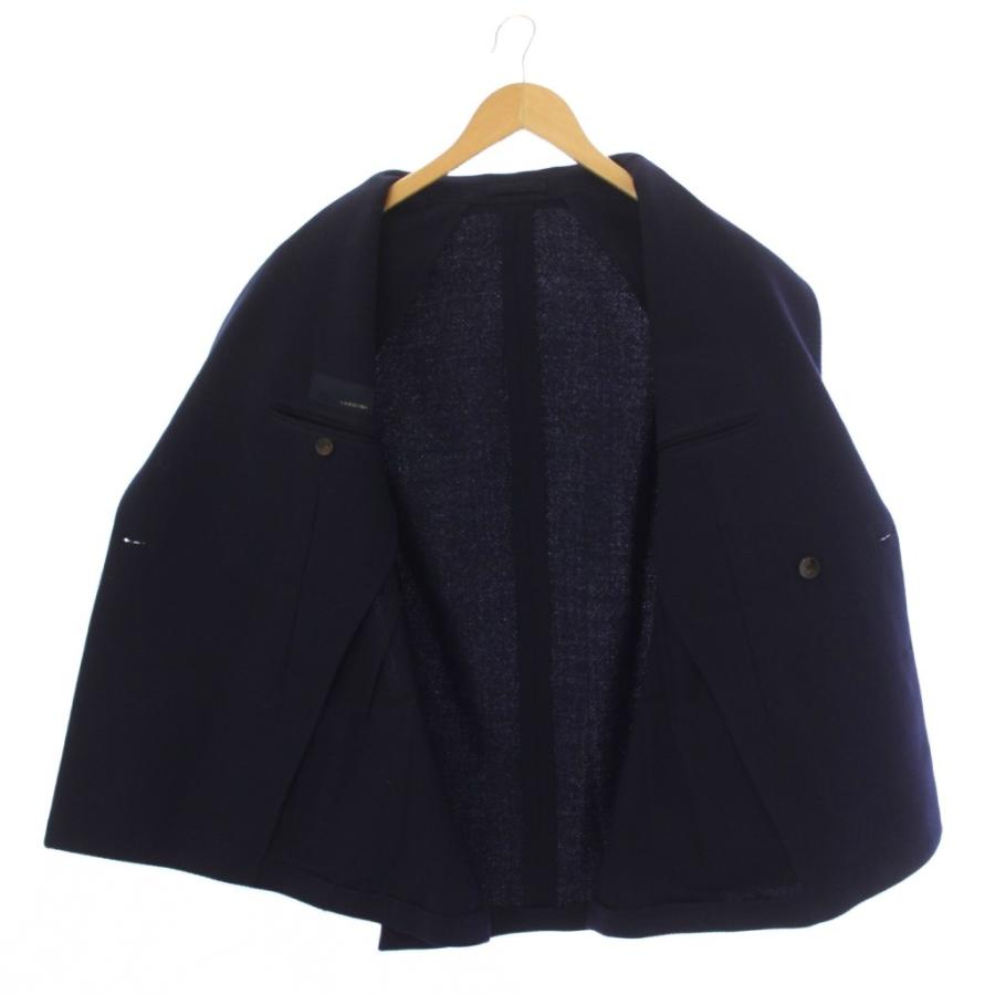 ラルディーニ LARDINI ブートニエール テーラードジャケット ダブル