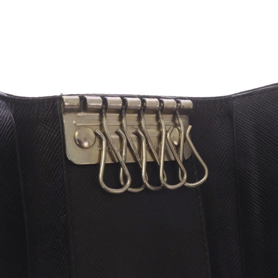 PRADA（プラダ） キーケース 三角ロゴ ナイロン 黒 ブラック M222 /TK