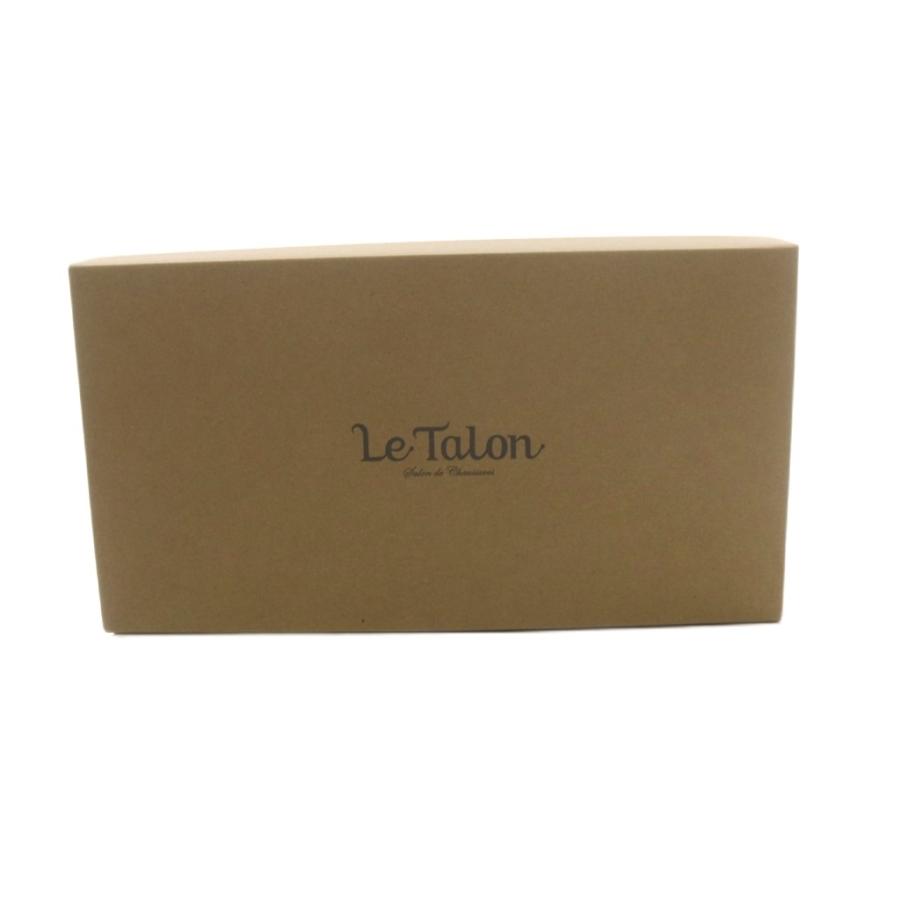ルタロン Le Talon ポインテッドサシメッシュフラットシューズ