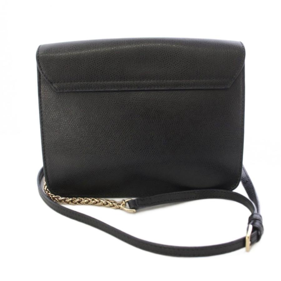 FURLA（フルラ） メトロポリス ショルダーバッグ チェーン レザー 黒