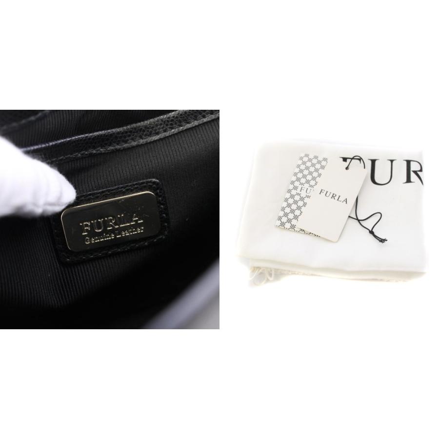 FURLA（フルラ） メトロポリス ショルダーバッグ チェーン レザー 黒