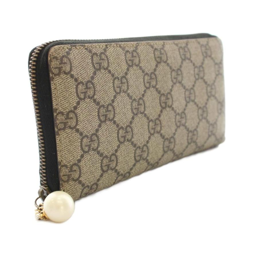 GUCCI（グッチ） 長財布 ラウンドファスナー 小銭入れ GG柄 GG 