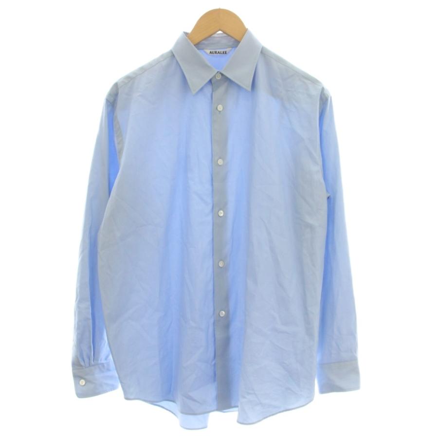 オーラリー AURALEE WASHED FINX TWILL SHIRT A26SS04TN コットン