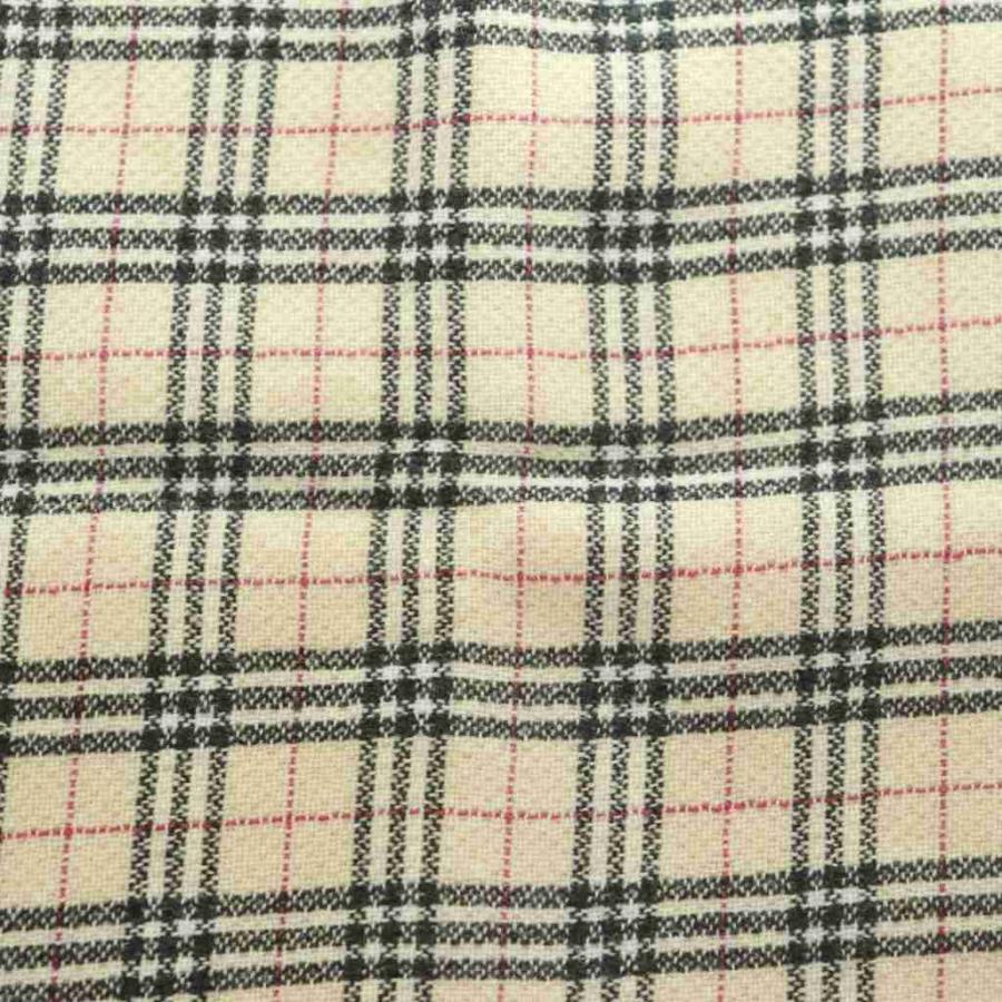BURBERRY（バーバリー） タオルハンカチ チェック柄 ロゴ刺繍