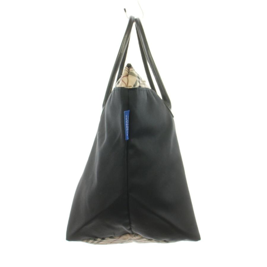 BURBERRY BLUE LABELノバチェックナイロン×レザートートバッグ BURBERRY BLUE LABEL（バーバリーブルーレーベル） トートバッグ ノバ