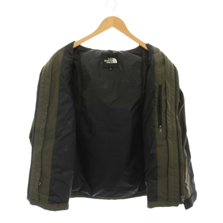 ザノースフェイス マウンテンライトジャケット ジップアップ L カーキ 黒 THE NORTH FACE（ザ ノースフェイス） THE NORTH FACE MOUNTAIN LIGHT