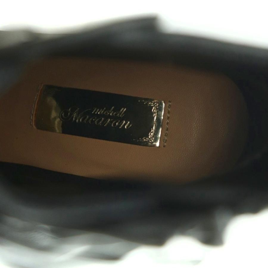 未使用品 ミシェルマカロン michell Macaron 厚底ブーツ ショート