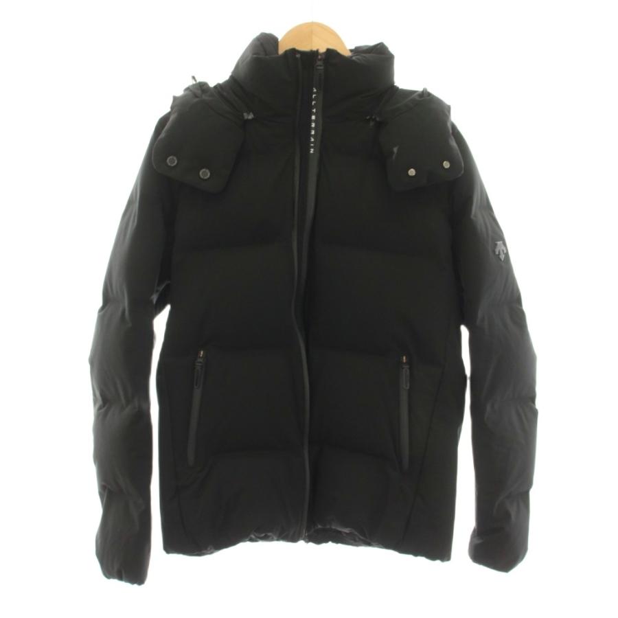 デサント DESCENTE 水沢ダウン ジャケット ジップアップ アウター L 黒 