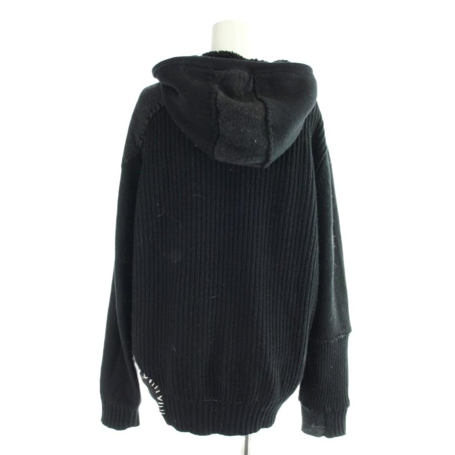 DIESEL（ディーゼル） ジップアップパーカー ニットジャケット ボア 上 