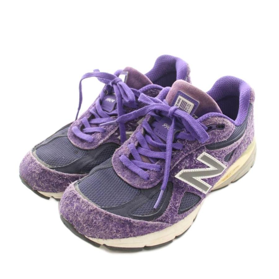 ニューバランス U990TB4 スニーカー ローカット シューズ US7.5 紫 New Balance（ニューバランス） NEW BALANCE U990TB4 スニーカー
