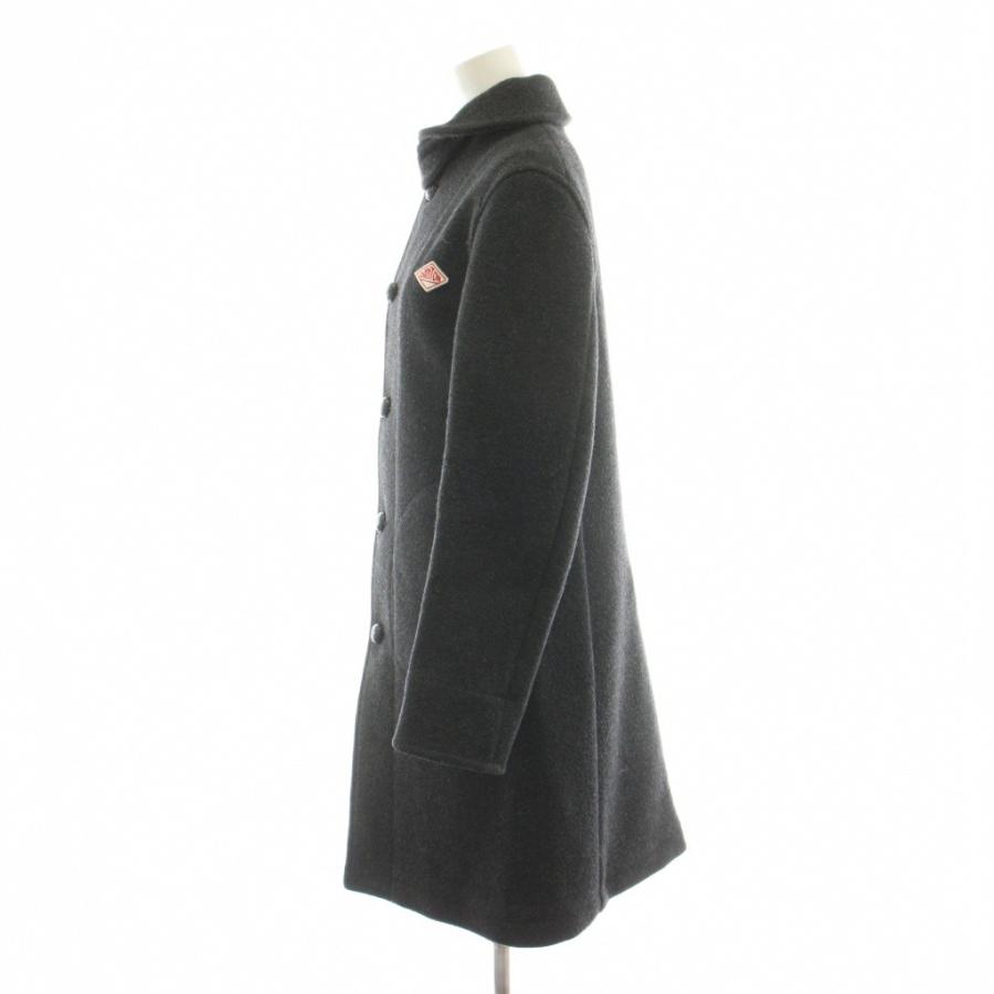 ダントン DANTON WOOL MOSEER LONG 丸衿フード付コート ロング ウール
