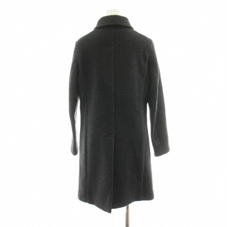 ダントン DANTON WOOL MOSEER LONG 丸衿フード付コート ロング ウール