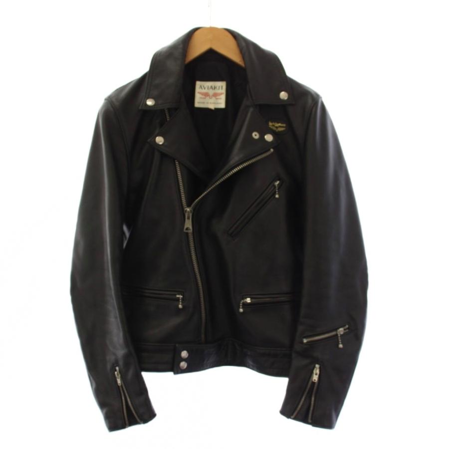 Lewis Leathers Aviakit ダブルライダースジャケット 36 ルイスレザー LEWIS Leathers AVIAKIT CYCLONE ダブルライダース