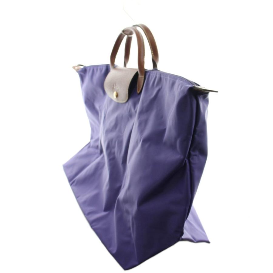 LONGCHAMP（ロンシャン） ルプリアージュ ハンドバッグ ナイロン 紫