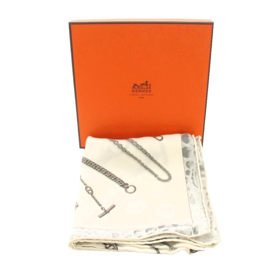 HERMES（エルメス） カレ70 Chaines et Gourmettes チェーン