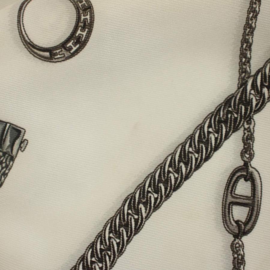HERMES（エルメス） カレ70 Chaines et Gourmettes チェーン