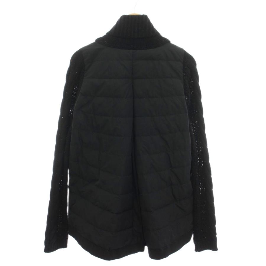 美品 MONCLER モンクレール MAGLIONE ダウンニット ブラック MONCLER（モンクレール） MONCLER MAGLIONE TRICOT CARDIGAN ニット