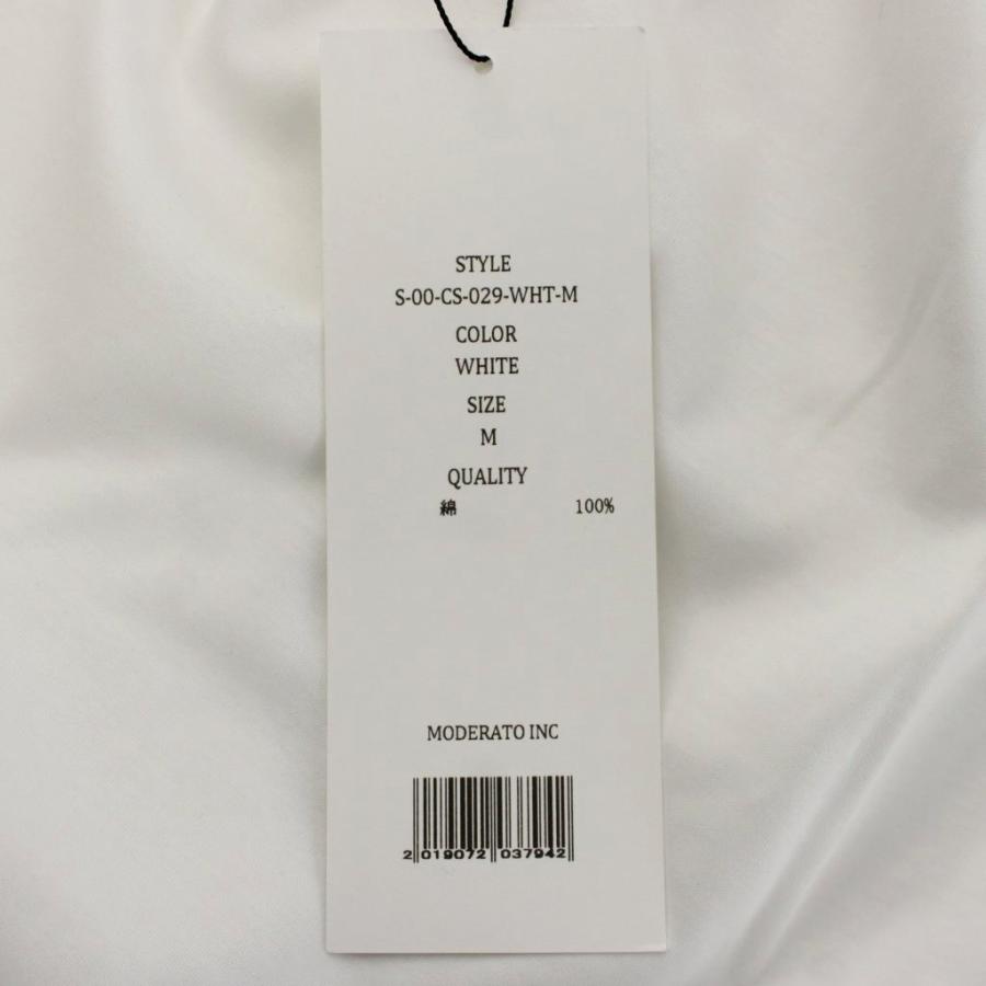 未使用品 ソージュ SOEJU COOL SMOOTH スタンドカラーカットソー M 白