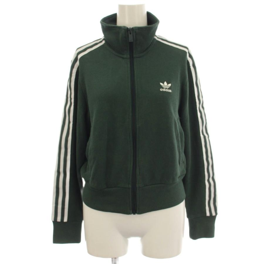 adidas（アディダス） ニット トラックジャケット ジャージ M 緑
