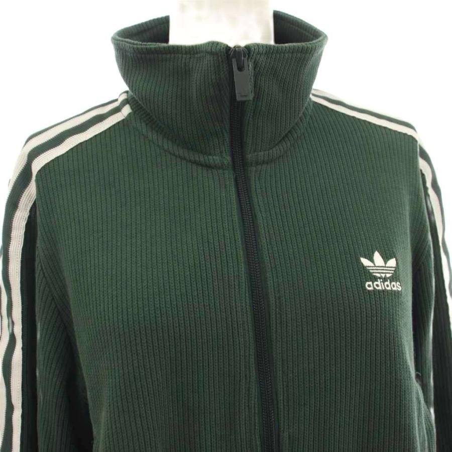 adidas（アディダス） ニット トラックジャケット ジャージ M 緑