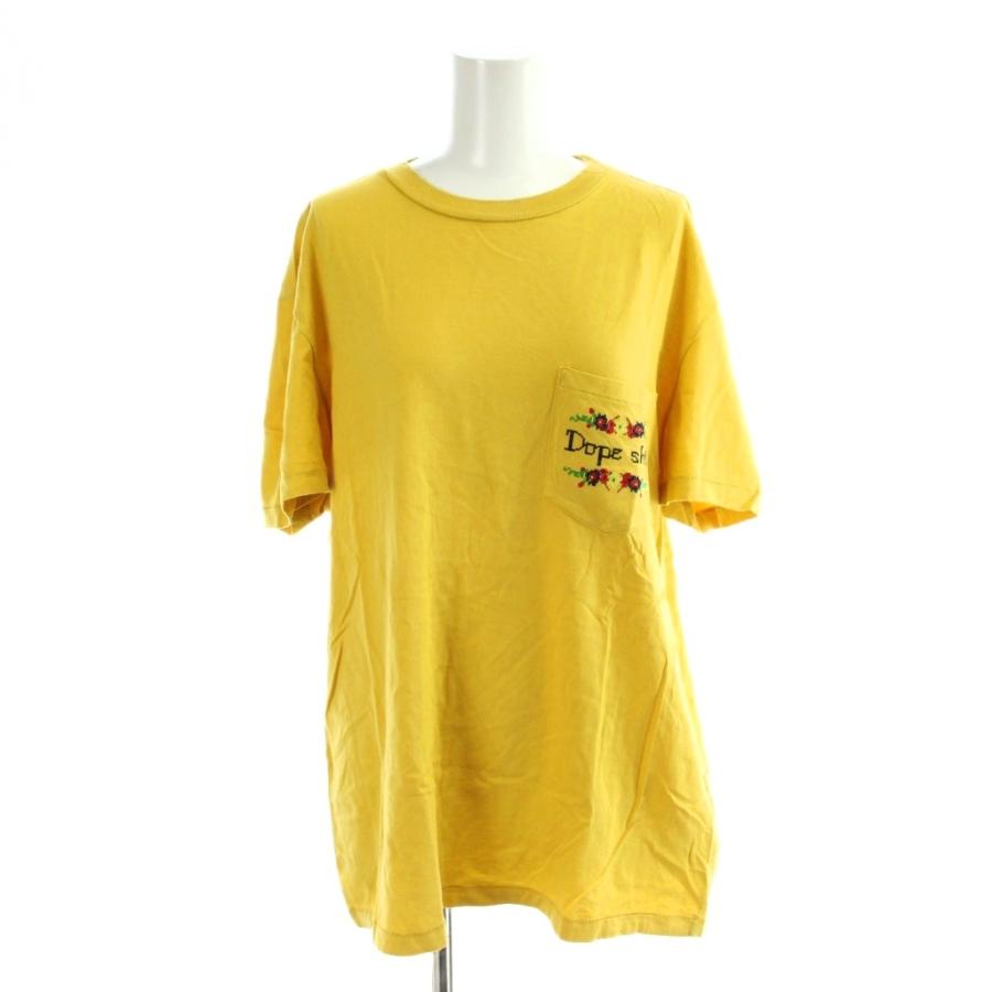 メゾンマルジェラ 10 Maison Margiela 19SS Tシャツ 48 黄 イエロー